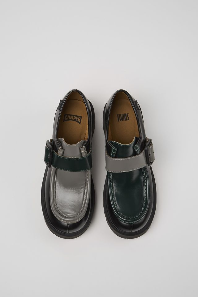Camper Milah Leather Buckled Loafer #3