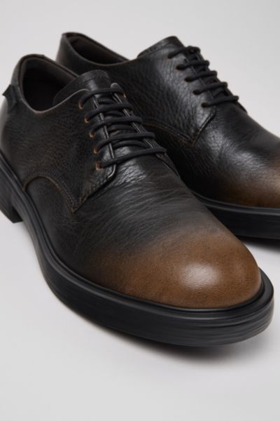 Camper Dea Lace-up Leather Shoes In Brown