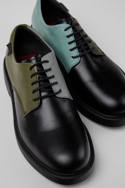 Camper Dean Leather Oxford Shoe In Blue, Men's At Urban Outfitters In Blue