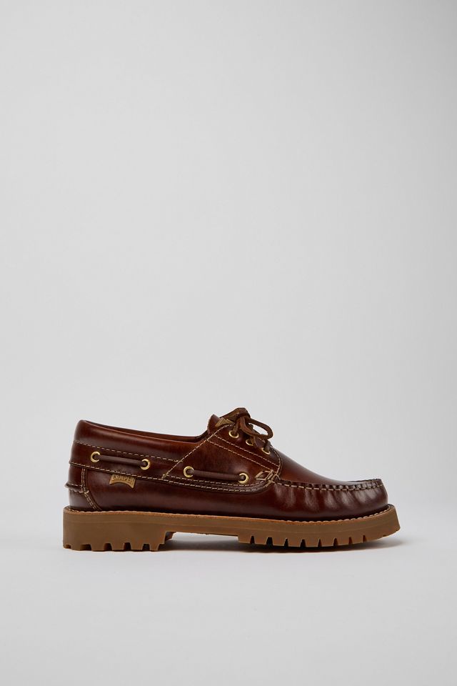 Camper Nautico Leather Boat Shoe #1