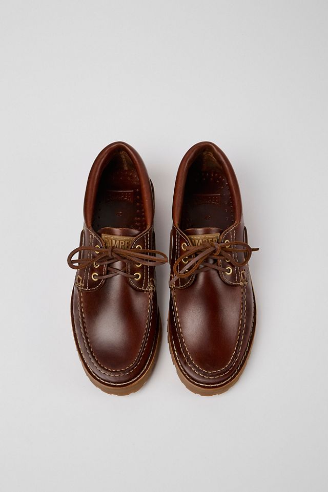 Camper Nautico Leather Boat Shoe #3