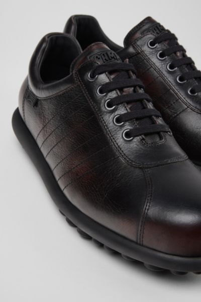 Camper Pelotas Ariel Iconic Leather Sneaker In Brown, Men's At Urban Outfitters In Brown