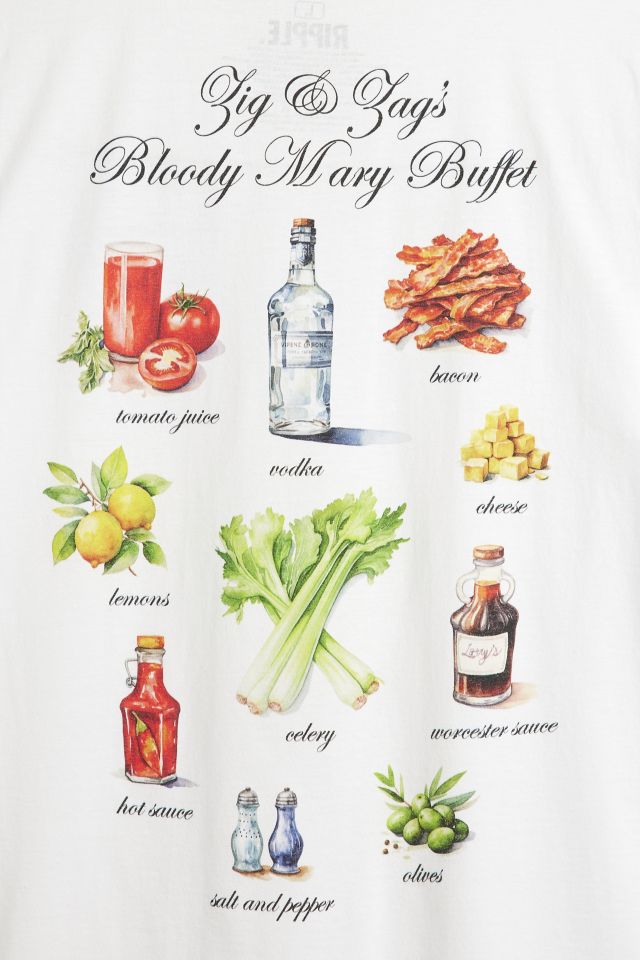 Bloody Mary Buffet Graphic Tee #2