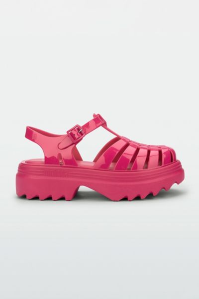 MELISSA POSSESSION PLATFORM FISHERMAN SANDAL IN PINK, WOMEN'S AT URBAN OUTFITTERS 
