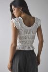 Kimchi Blue Remi Tie-Front Cropped Blouse