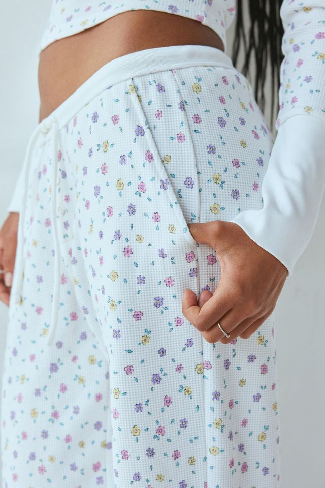 Frankies Bikinis Cabin Waffle Knit Pant #2