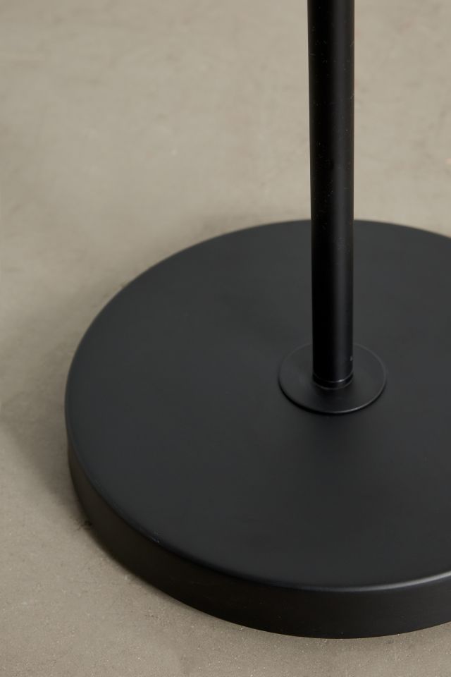 Modern Evan Floor Lamp with Pleated Shade