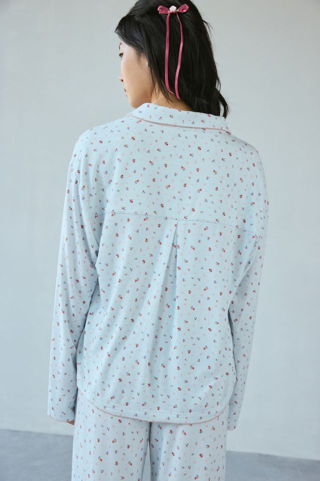 Frankies Bikinis Rory Modal Knit Long Sleeve Sleep Shirt #2