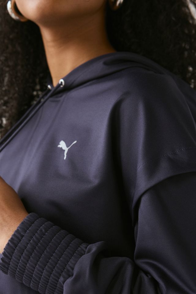 Puma X LaQuan Smith Cropped Hoodie Sweatshirt #1