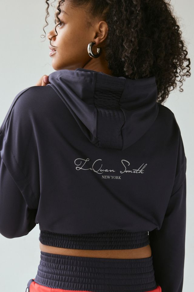 Puma X LaQuan Smith Cropped Hoodie Sweatshirt #2