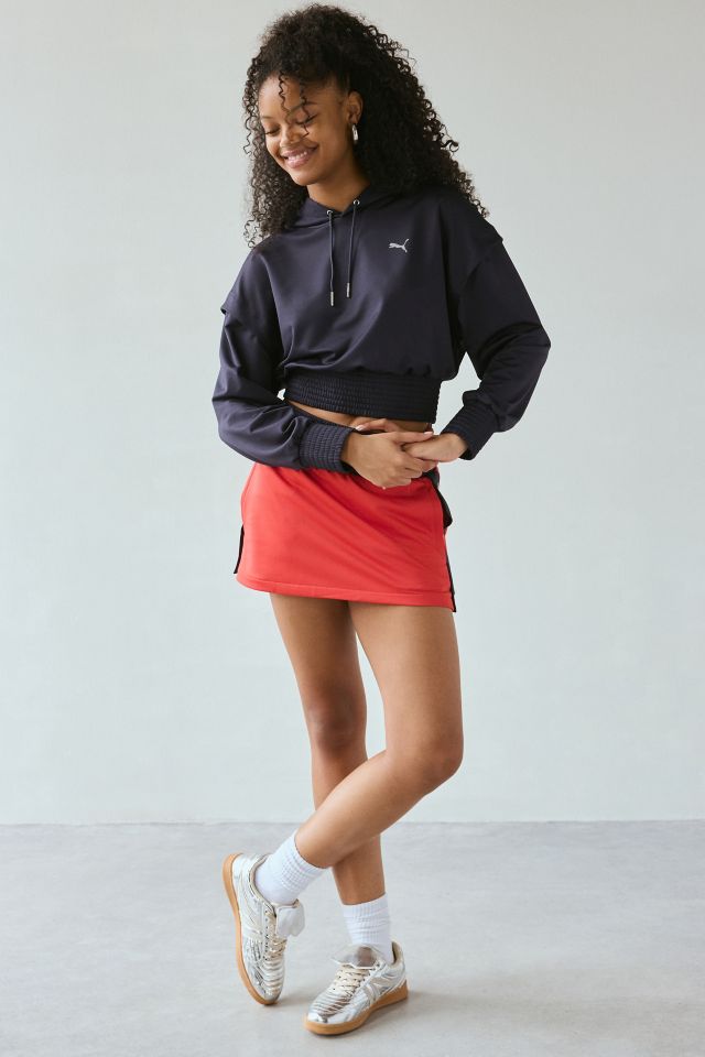 Puma X LaQuan Smith Cropped Hoodie Sweatshirt #3