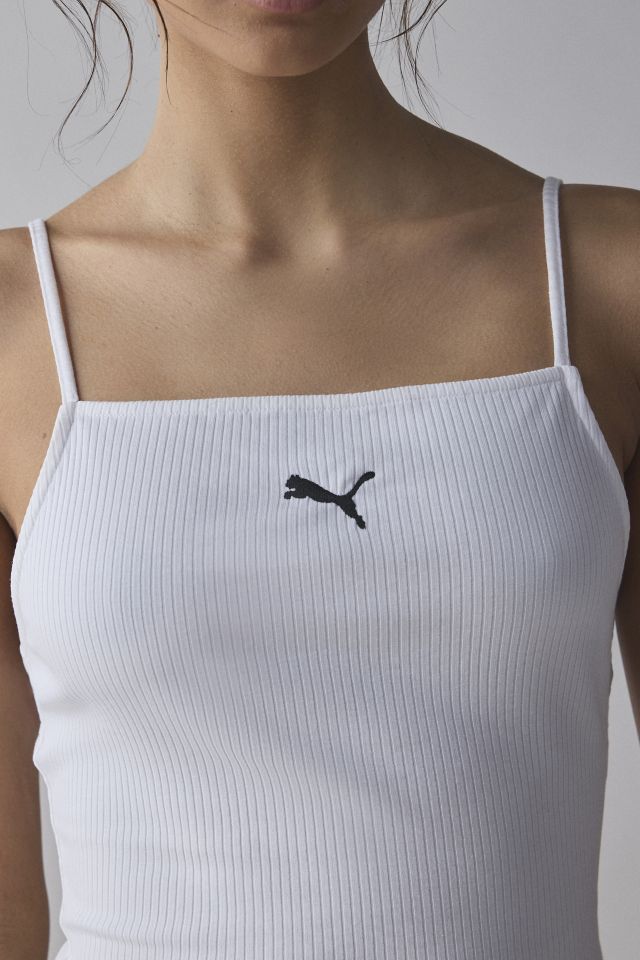 Puma Essential Ribbed Knit Tank Top #1