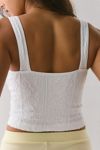 Out From Under Plunge Tapestry Jacquard Seamless Knit Cami