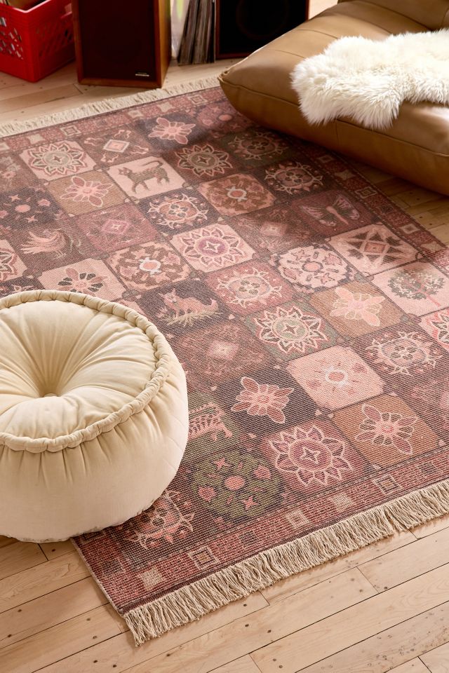Izzy Tile Printed Rug #1