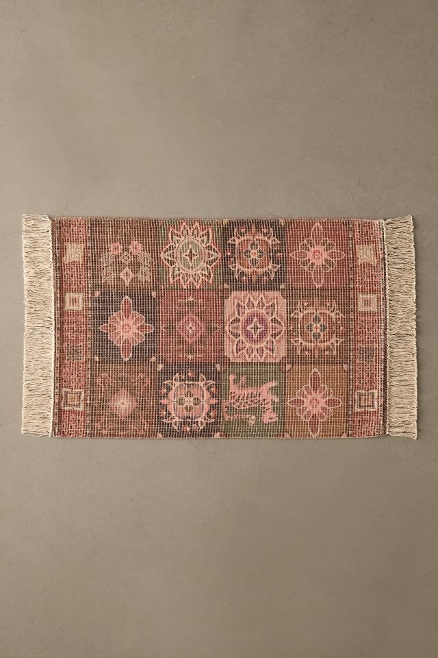 Izzy Tile Printed Rug #4