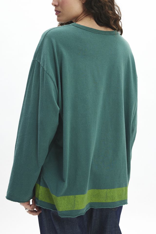 Crest Varsity Graphic Jersey Long Sleeve Tee #2