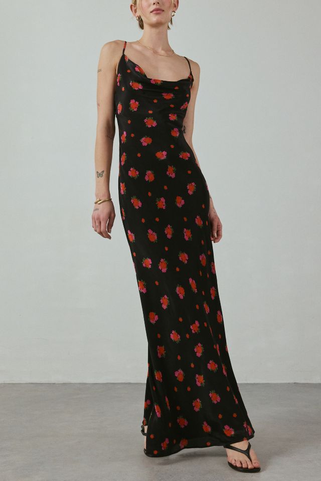 Bardot Monroe Cowl Neck Cami Maxi Dress #1