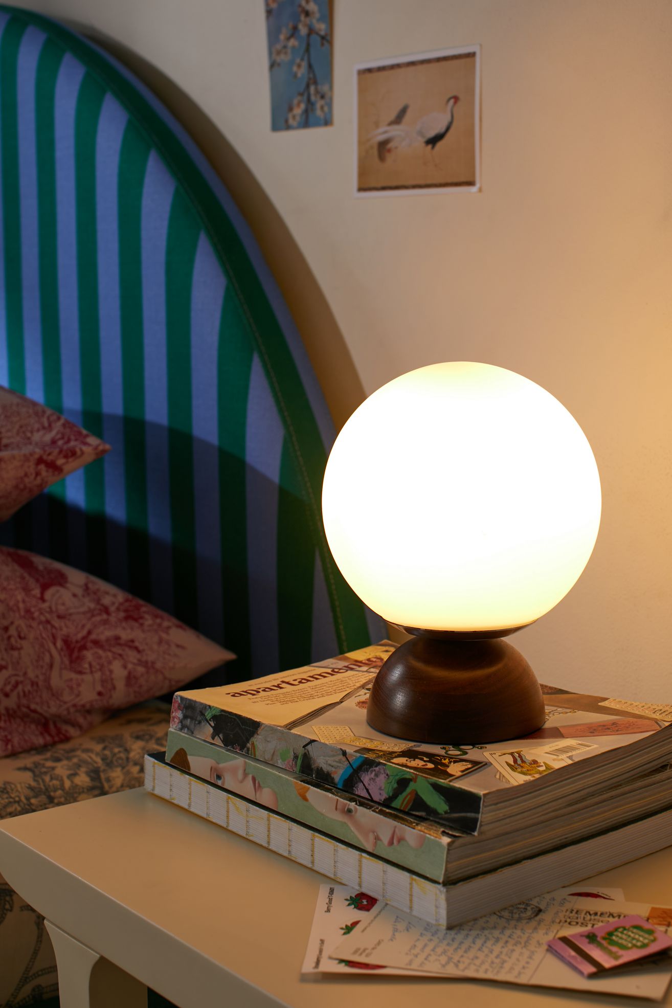 Globe Table Lamp - Dark Brown, Regular, ONE SIZE