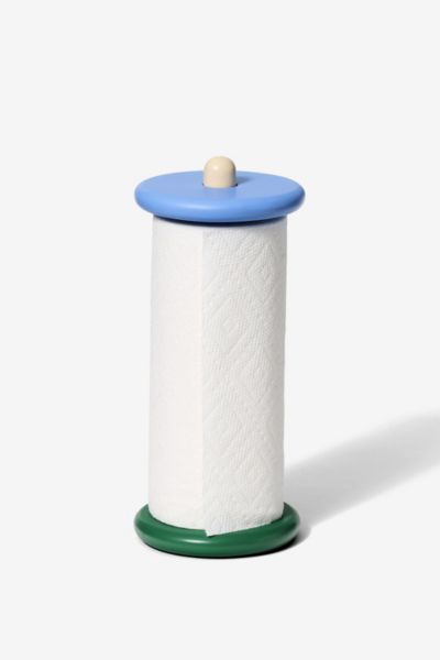 Areaware Spool Paper Towel Holder In Blue/yellow/green At Urban Outfitters