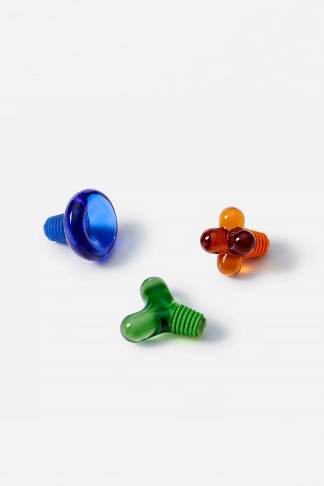 Areaware Hobknob Bottle Stoppers Set #3