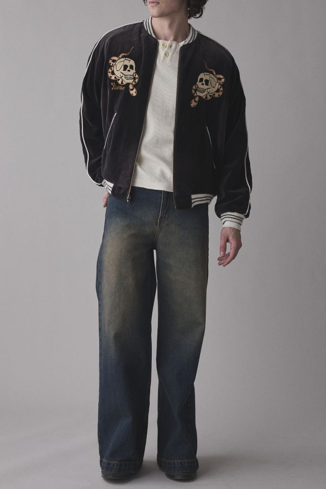 Deus Ex Machina Impermanent Reversible Velour Souvenir Jacket #2