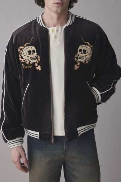 Deus Ex Machina Impermanent Reversible Velour Souvenir Jacket