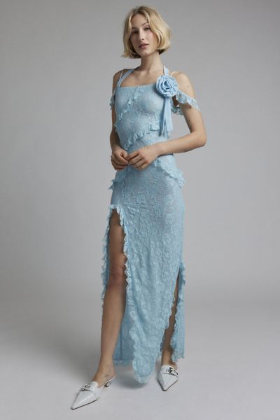 Fantastique Robe Longue Bébé Crysta en Dentelle