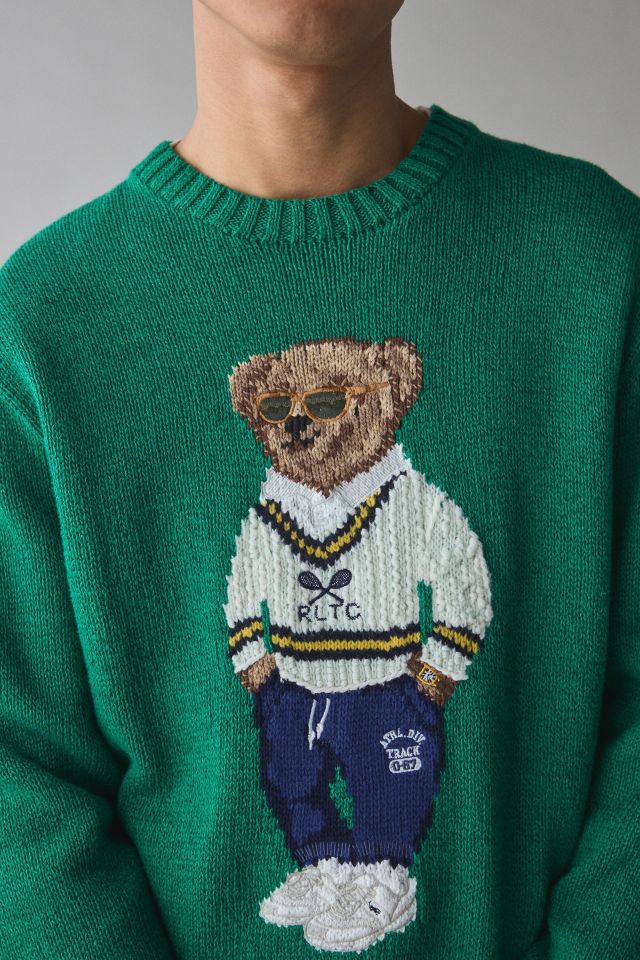 Polo Ralph Lauren Original Icon Bear Crew Neck Sweater #4
