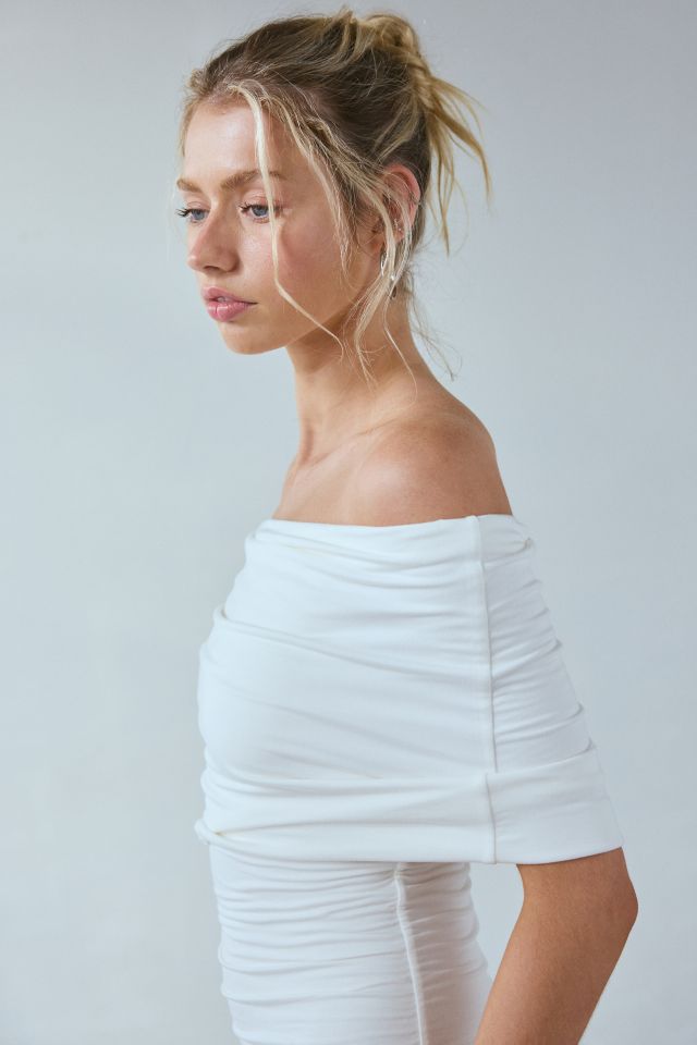 Fantastic Baby Alyssa Off-The-Shoulder Bodycon Mini Dress #1