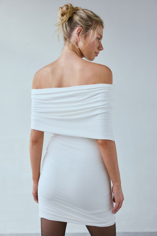 Fantastic Baby Alyssa Off-The-Shoulder Bodycon Mini Dress #3