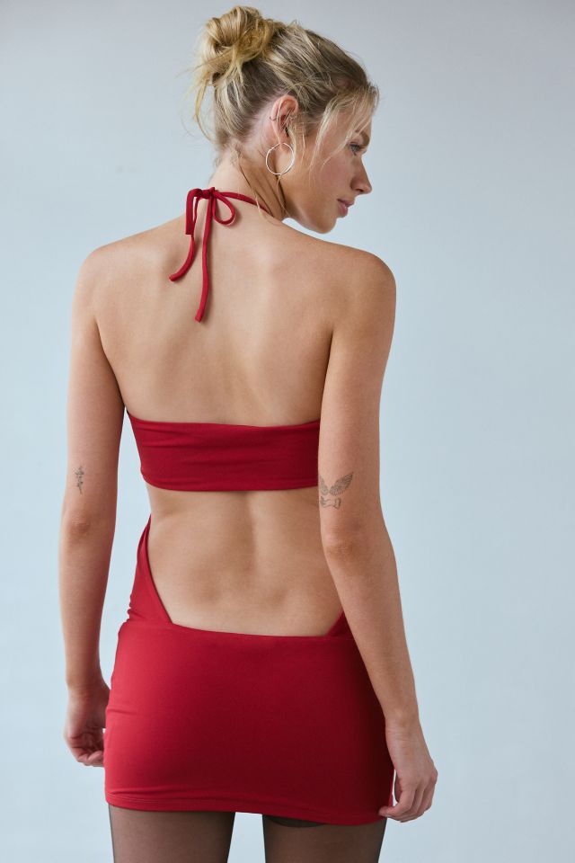 Fantastic Baby Monique Cut-Out Halter Mini Dress #2