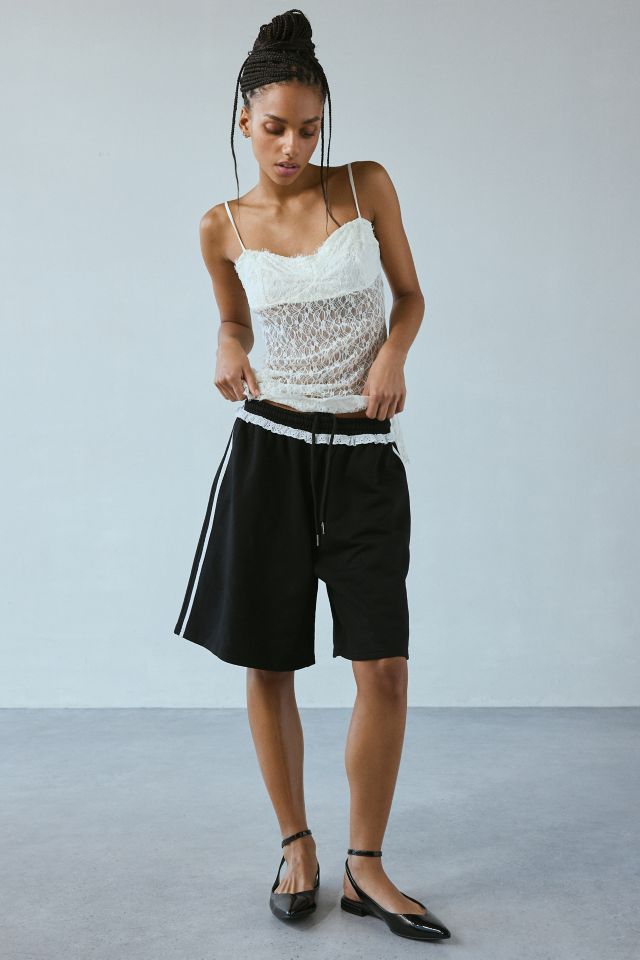 Fantastic Baby Alaska Ruffle Longline Track Short #2