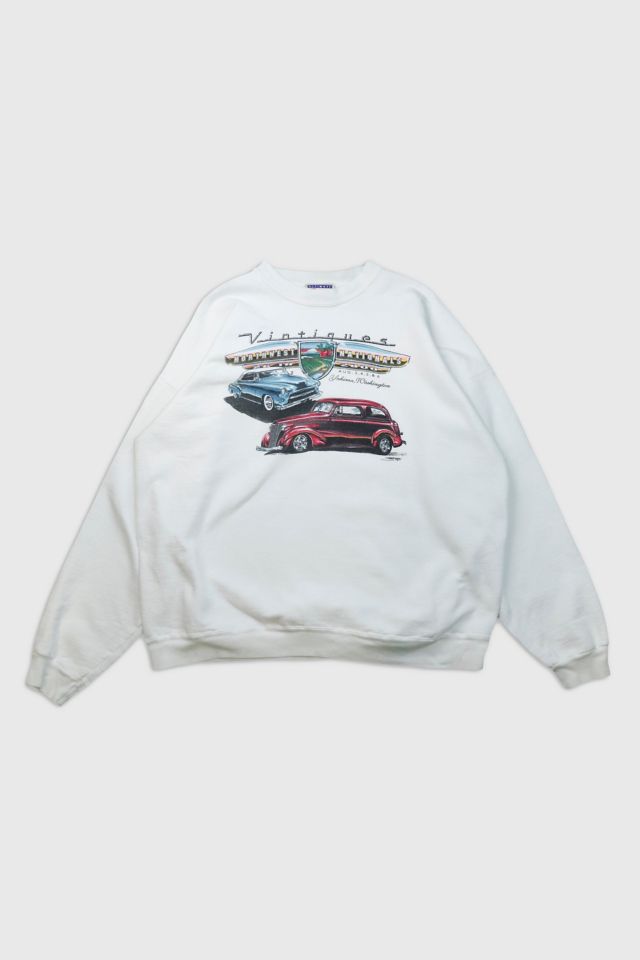 Vintage 2000 Vintiques Car Sweatshirt Urban Outfitters