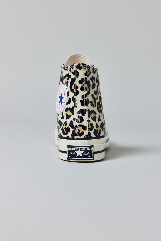 Converse Women's Chuck 70 Glow-In-The-Dark Leopard Print Sneaker #3