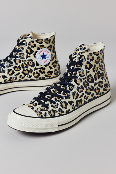 Converse Chuck Taylor All Star Leopard Pattern High Top Sneakers ...