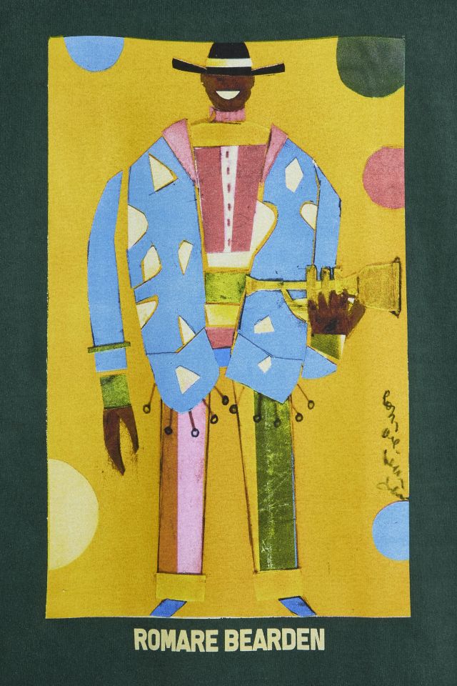 T-shirt graphique Romare Bearden Emperor #1