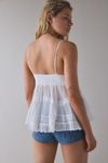 Kimchi Blue Tara Embroidered Cotton Babydoll Cami