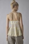 Kimchi Blue Tara Embroidered Cotton Babydoll Cami