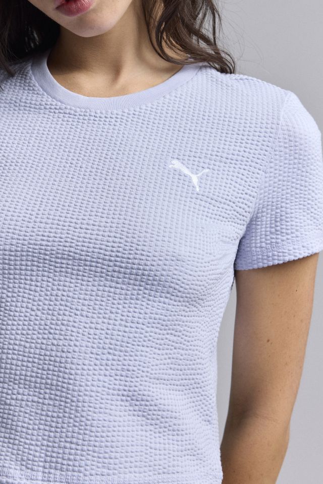 Puma Dare To Textured Graphic Baby Tee #1