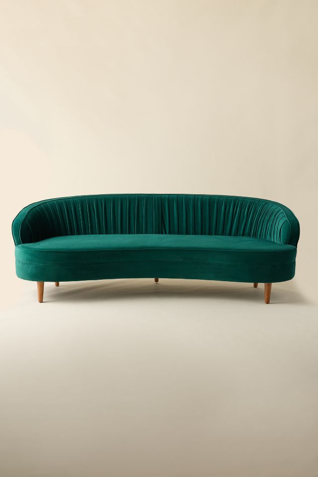 Camila Velvet Sofa #1