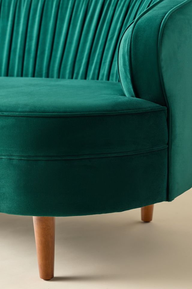 Camila Velvet Sofa #4