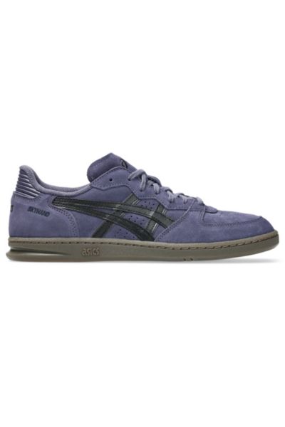 Asics Skyhand Og Suede Sportstyle Sneakers In Indigo Fog/black, Men's At Urban Outfitters In Indigo Fog/black