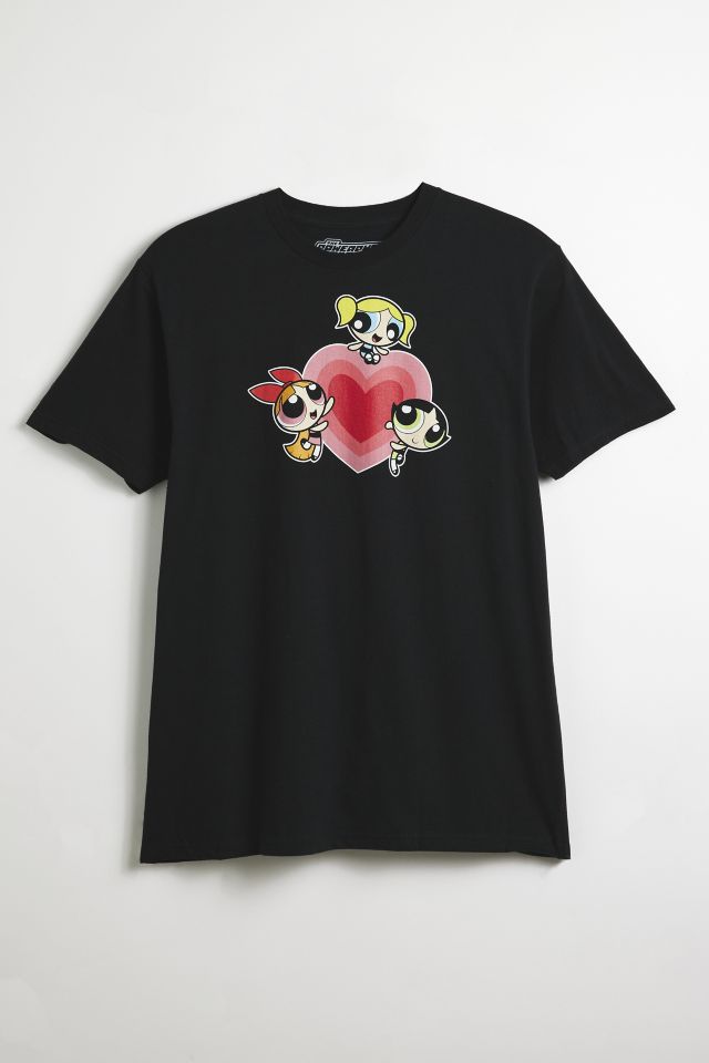 Powerpuff Girls Heart Graphic Tee | Urban Outfitters