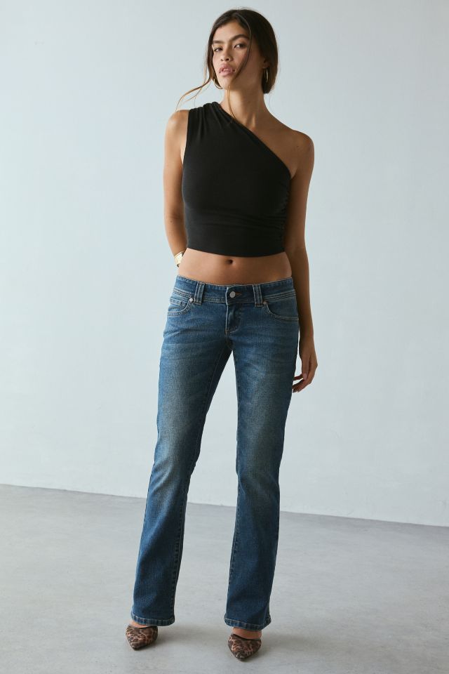 Abrand 00 Petra Super Low Kick Flare Jean #1