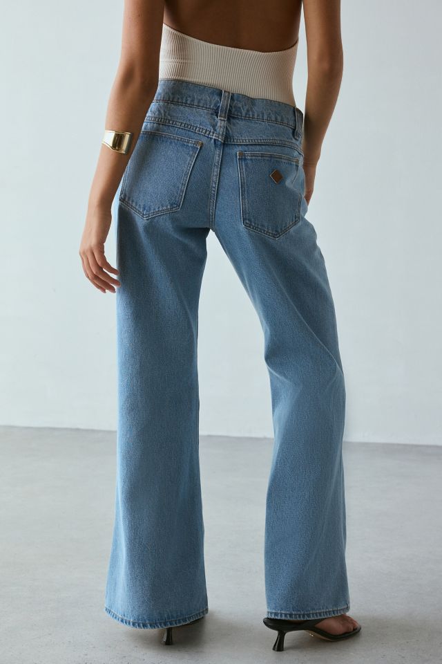Abrand 99 Gigi Low-Rise Baggy Flare Jean #1