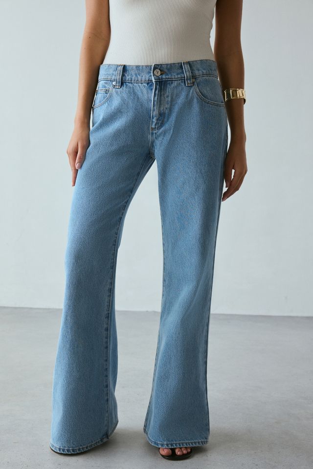Abrand 99 Gigi Low-Rise Baggy Flare Jean #2