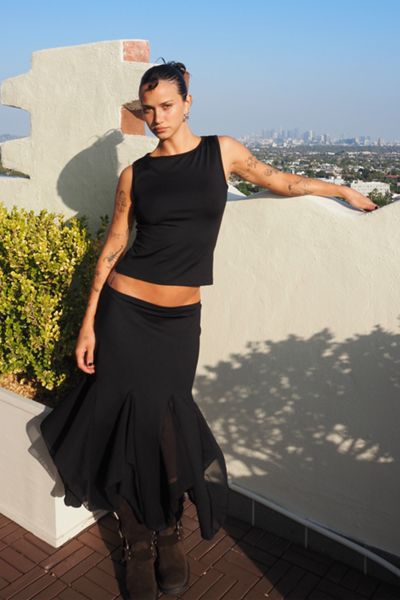 Gigi LA Lorelei Flare Midi Skirt