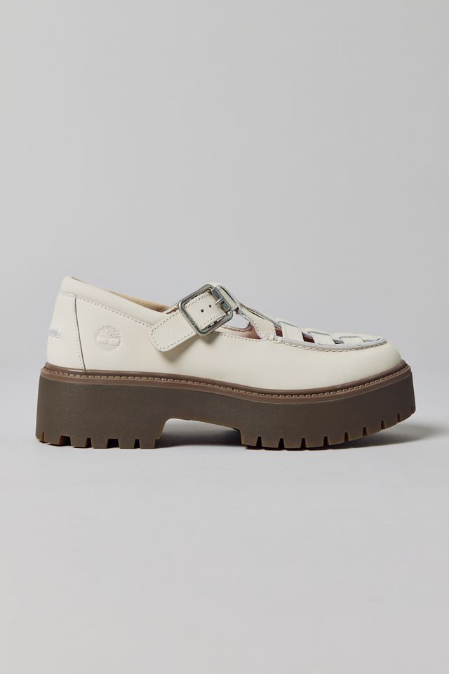 Timberland Women's Stone Street Platform Buckle Shoes #1