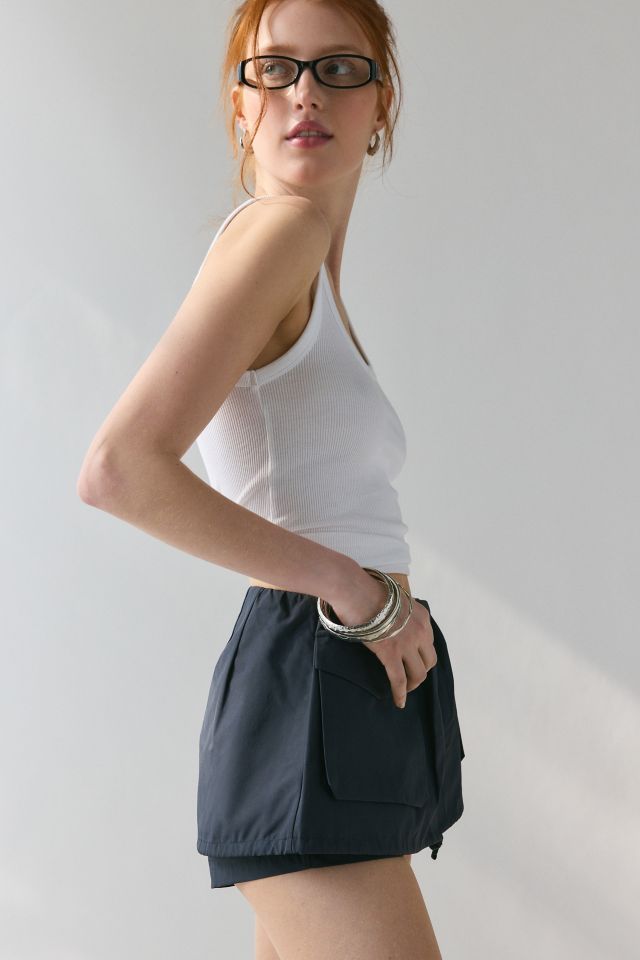 WMWM Navy Pockets Sporty Micro Short #2