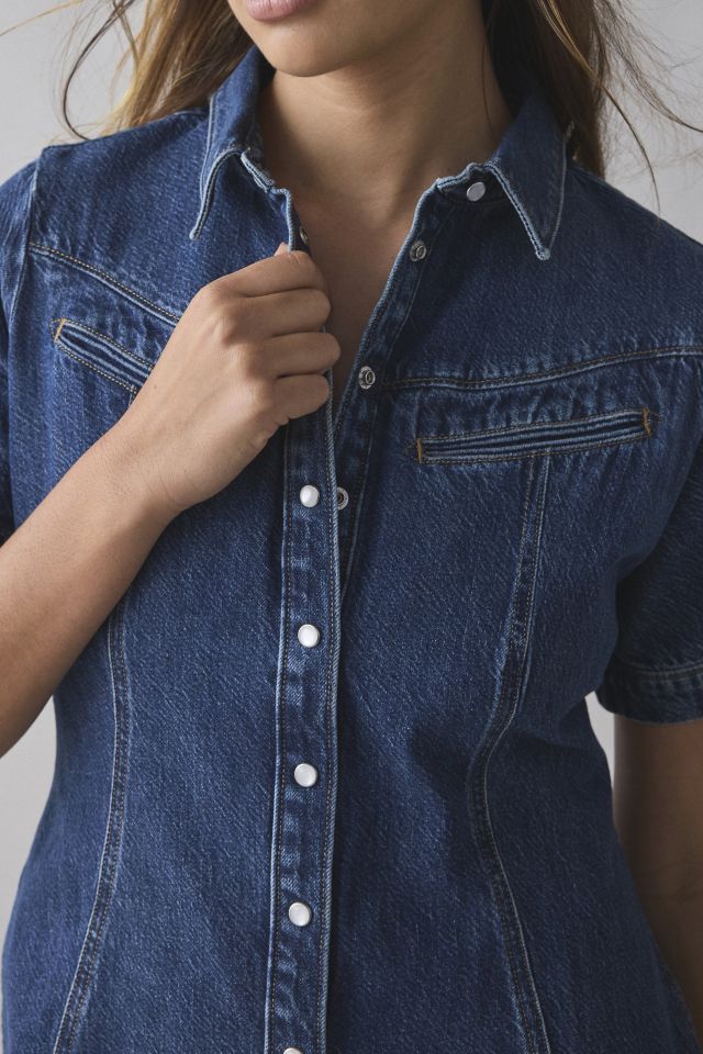 Levi's® Rinoa Denim Shirt Mini Dress #1
